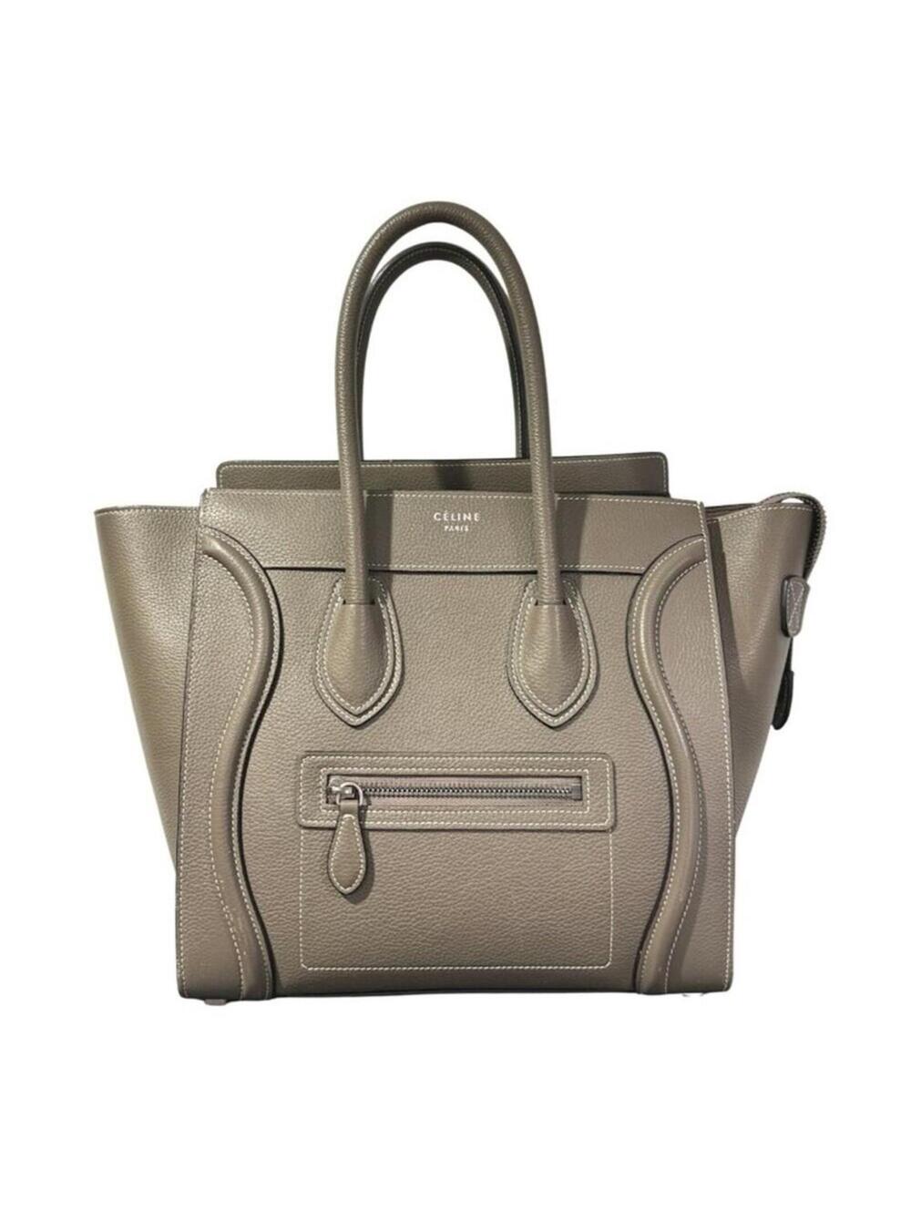 *AUTHENTIC* CELINE - Micro Luggage, Grey